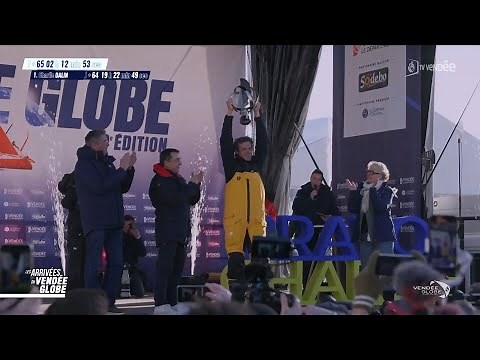 Charlie Dalin, vainqueur du Vendée Globe 2024, le résumé de son arrivée en 20min