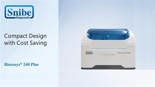 Snibe Biossays 240 Series -- High-throughout and Small-Size Benchtop Biochemistry Analyzer | Amr Elmourshedy