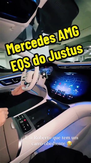 Roberto Justus Apresenta Sua Mercedes AMG EQS 53