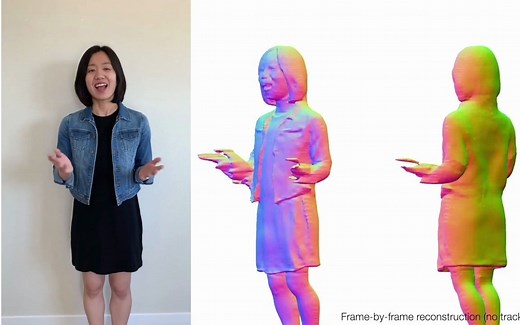 给AI一张高清照片，分分钟还你细节满满的3D人体模型，GitHub标星4.4k | 在线可玩