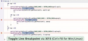 CLion Tip of the Day: To set a breakpoint on a line use Ctrl F8 (⌘F8). Did you know this also works with multiple cursors? | JetBrains