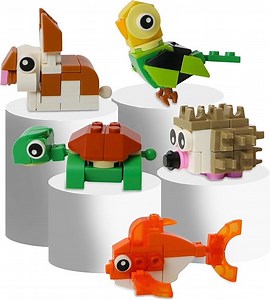Brick Loot Animal Building Toy Set, 10-Pack Lego-Compatible Mini Brick Animals, Compatible with Major Brands - Walmart.com
