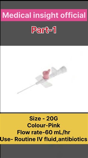 “What is IV Cannula? | Types, Sizes &Uses | Nursing Students Must Watch #nursing #norcet