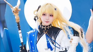 【作品鉴赏】韩国知名coser老师“哈文ʚ霍比恩ɞ”鸣潮菲比cos场照、正片系列