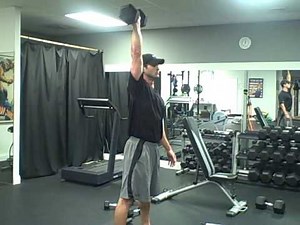 Standing SA DB Overhead Press