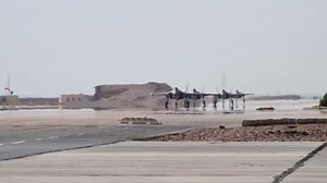 American F-35s take off for the Middle East