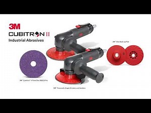 3M Cubitron II Fibre Disc 982CX Pro Demo