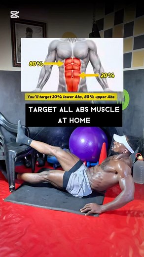 4 Effective home exercises that target all abs muscle #homeexercise #abs #absworkout #absworkoutroutine #core #coretraining #helpfultips | Nnamdibody