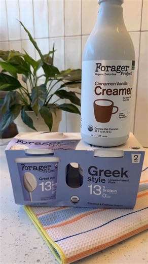 Costco_doesitagain on Instagram: "Attention, please! We just found out that @foragerproject , one of our favorite non-dairy yogurt and creamer brands, is now for sale at @costco and we are stocking up! 🚫 🐄 All Forager Project products are made with NO added sugars, gums, natural flavors or oils, which makes both their Unsweetened Plain Greek Style Yogurt and Organic Dairy-free Cinnamon Vanilla Creamer taste even better in our opinion. And, right now at Costco, you can get two 24 ounce containe