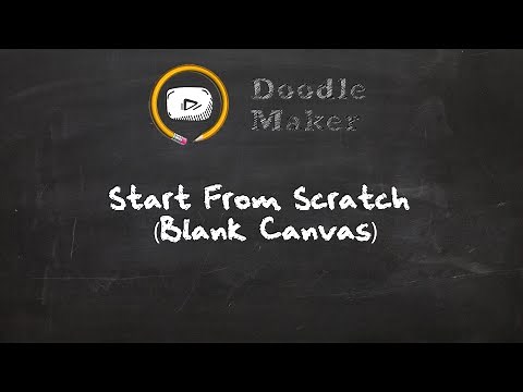 3 - Doodle Maker Start From Scratch Blank Canvas