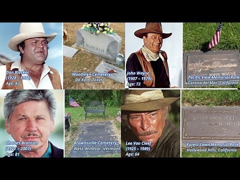 40 Graves of Legendary Western Actors – Where Are They Buried?