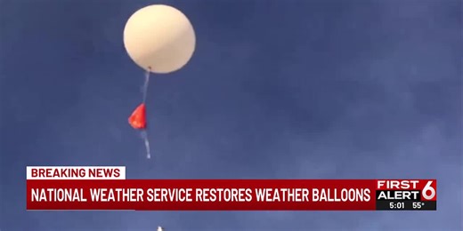 NWS Omaha returning to normal operations with weather balloons