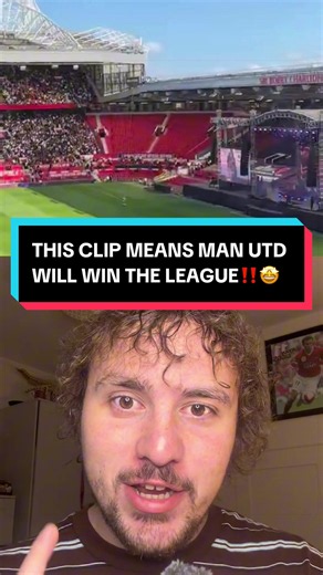 THIS CLIP MEANS MAN UTD WILL WIN THE LEAGUE‼️🤩#manchesterunited #willonunited #mufc #premierleague #oldtrafford