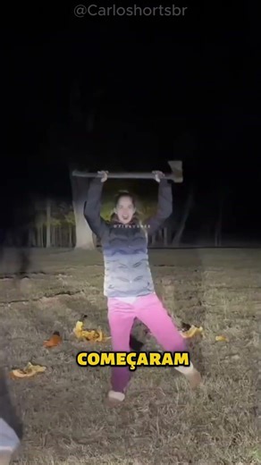 ELAS QUEBRARAM AS ABÓBORAS… E ALGO APARECEU 👀🎃
