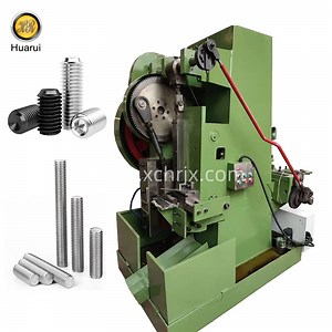 Vertical Thread Rolling Machine Both Side Thread Rolling Machine Screw Rod Making Threading Machine
