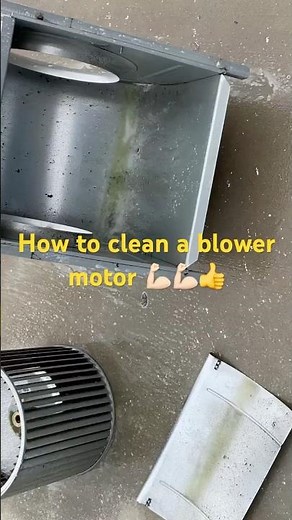 How to clean a furnace blower motor #hvaclife #hvactech #heatingandcooling #hvac #hvactraining101