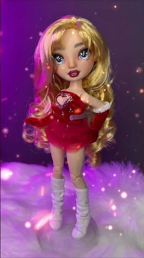 Sabrina Carpenter inspired Rainbow High custom Doll