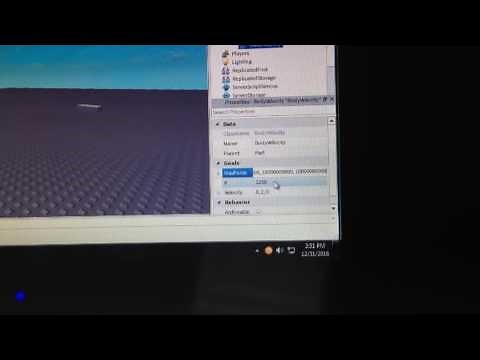 How to make the body gyro and body velocity block, roblox pt2