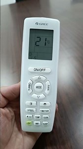 ⛑️GREE Split AC Remote #Gree #Split_ac_remote #electrical #aircondition 🧑‍✈️