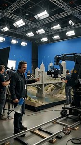 Behind the Scenes of a Miniature Blockbuster 🤯 #shorts