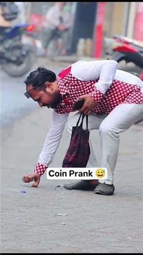 Coin Prank 😅 #comedy #funny #trending #viral #shorts #prank