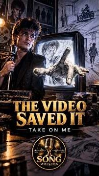 The secret behind the 'Take On Me' music video #80s #nostalgia #shorts # #musichistory