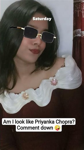Am I look like Priyanka Chopra?? comment down 👇🏻 #priyankachopra #song #comment #relatable
