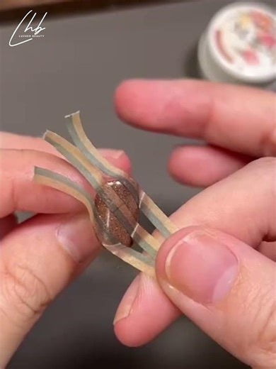 Brown & Gold Plaid Nail Tutorial | Gilded Retro Style