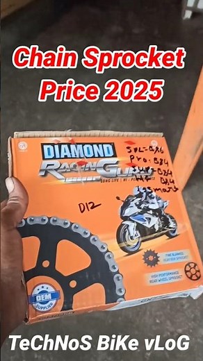 Hero Bike Chain Sprocket Price 2025||Splendor Hf Deluxe Passion pro super splendor|technos bike vlog