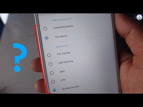 USB preference options explained | What is MIDI & PTP | Mobile to PC connect USB option meaning.
