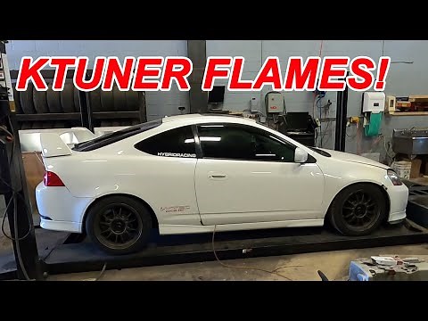RSX Ktuner 2 Step Antilag with Flames