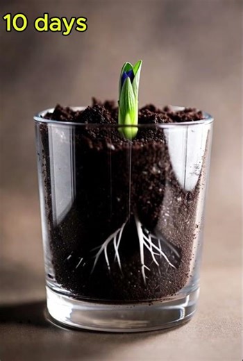 Viola Flower Growth Timelapse | From Seed to Bloom in Transparent Pot 🌸 | Ultra-Realistic Plant