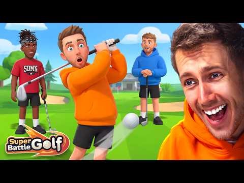 I PLAYED SUPER BATTLE GOLF FOR THE FIRST TIME!