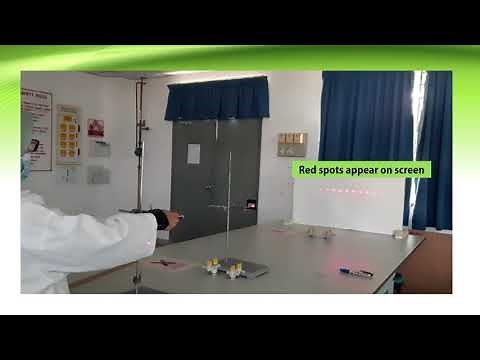 SP025 Experiment 6 - Diffraction grating