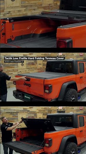 Tactik Tonneau Covers for Jeep Gladiator In Stock Now!