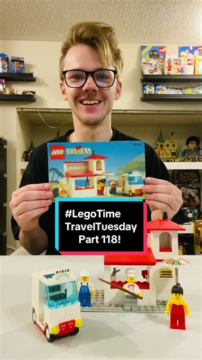 Happy #legotimetraveltuesday everyone! 🍕 Today’s set is a return to Classic Town. I was in process of parting this one out before I traded for a complete one! Set - 6350 Pizza To Go Released - 1994, Town theme Pieces - 152, 3 minifigures This is one of my favorite Classic Town sets! I’ve found that to be a pretty common opinion about this set. It’s a great set to kick off a LEGO Town, and holds up as a great set on it’s own. It includes 3 basic Town figures, including my favorite female minifig