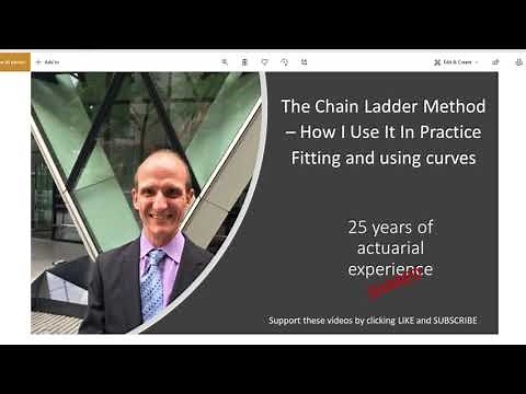 Chain ladder - Practical Guide 2 of 3