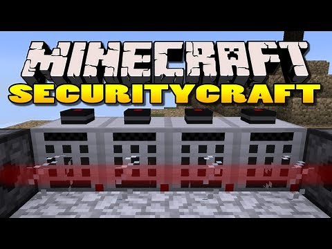 Minecraft: SecurityCraft Mod | Mines, Lasers!