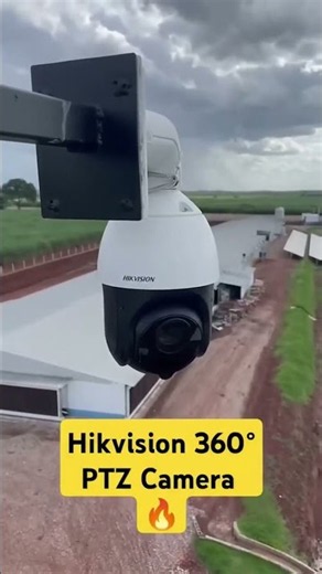 Hikvision 360° PTZ Camera | 360 Degree Pan Tilt Zoom Camera Demo & Setup