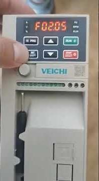 Programming Veichi SI21 Quick Video