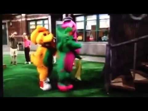 Baby Bop and BJ leave from Tea-riffic Manners