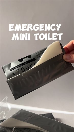 Emergency Mini Toilet: Compact Solution for Travel Needs