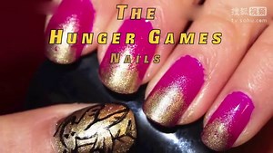 饥饿游戏美甲教程TheHungerGamesNails