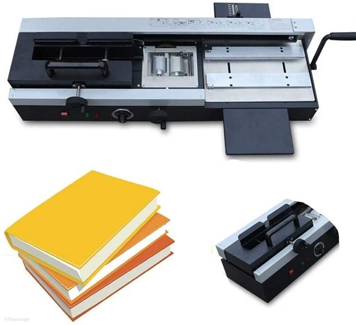 Watch A4 Paper Desktop Hot Melt Glue Binding Machine ﹙B08KJCMK4P﹚ on Amazon Live