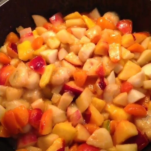 compotée de fruits