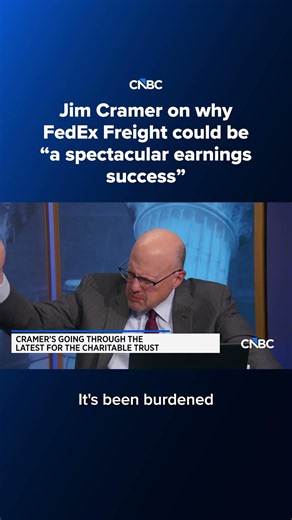 Jim Cramer on why FedEx Freight could be "a spectacular earnings success"