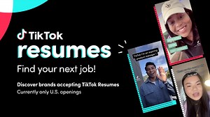 TikTok Resumes: Soziales Netzwerk möchte bei Bewerbungen helfen (US-only)