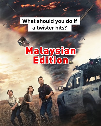 Malaysians will probably do memes and viral Twisters TikTok videos 🌪️⁣🙃 ⁣ #TwistersMovie, coming to TGV July 17. | TGV Cinemas
