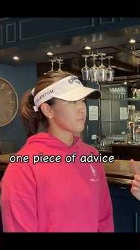 One piece of advice to a junior golfer who wants to be a tour professional, what would it be?