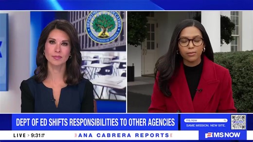 WATCH: AFT President Randi Weingarten joined Ana Cabrera on MS NOW News to talk about how the Trump administration dismantling the Department of Education will hurt our students and schools. "It's not about politics here. It's about how we help kids have a future, and they're just abandoning it." | AFT